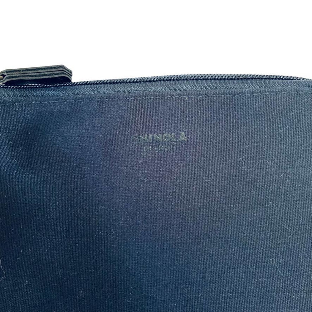 Shinola x American Airlines Navy Blue Canvas Amenity Kit Bag Zip Pouch - Picture 4 of 6